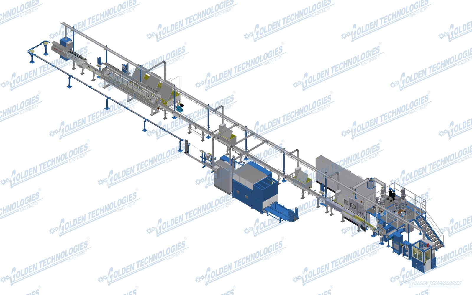 Automotive signal transmission wire extrusion line 65+38