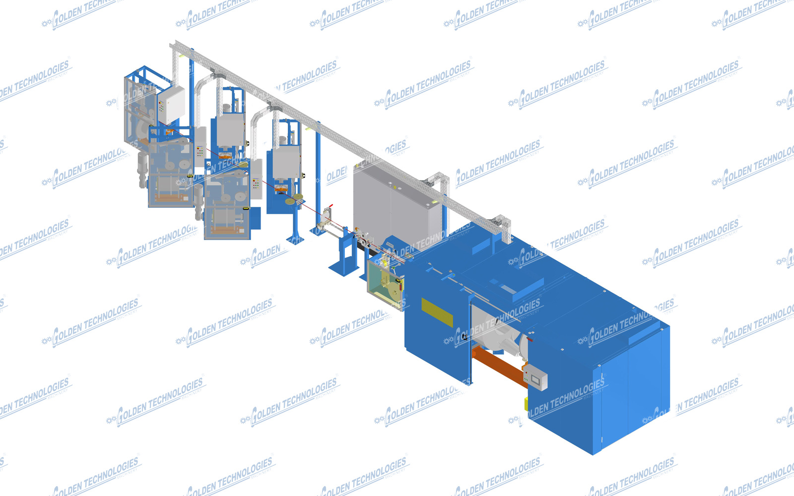 Single twisting line ST1000 1000 mm