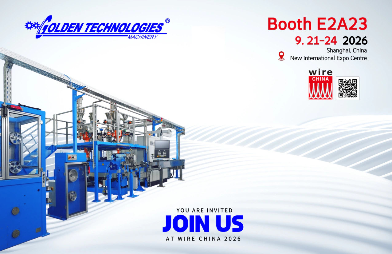 Golden Technologies at wire China 2026 — Booth E2A23